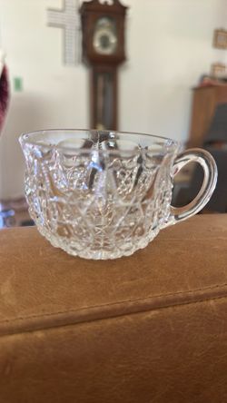 Vintage Crystal Teacup