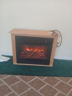 Heat surge Electric fireplace handmade