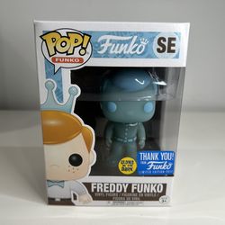 GITD Freddy Funko Pop Thank You 2017 Exclusive Rare