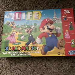 Super Mario Game Of Life Board Game 