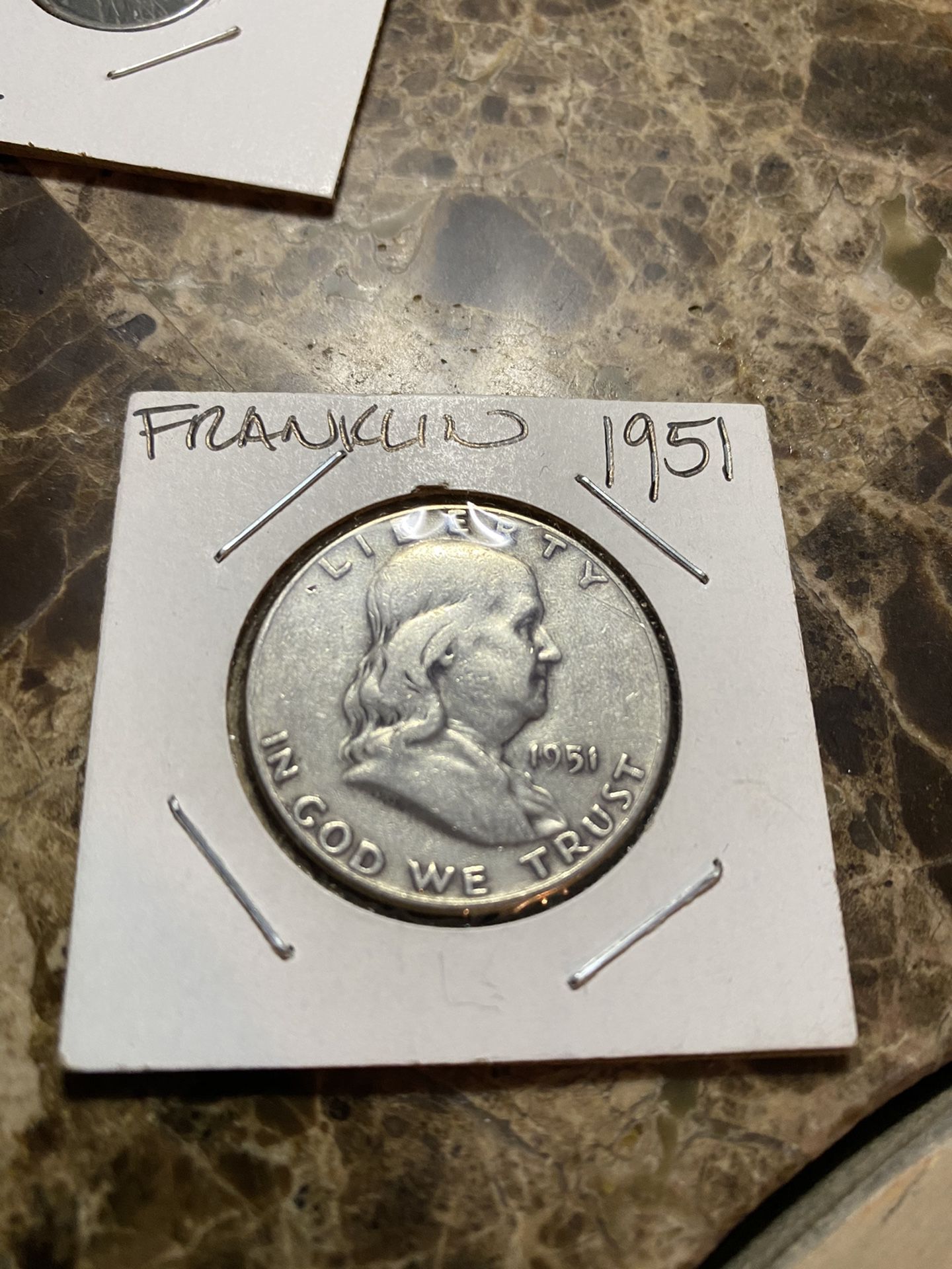 1951 Ben Franklin Half Dollar $