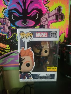 Carnage Funko Pop. Hot Topic Exclusive.