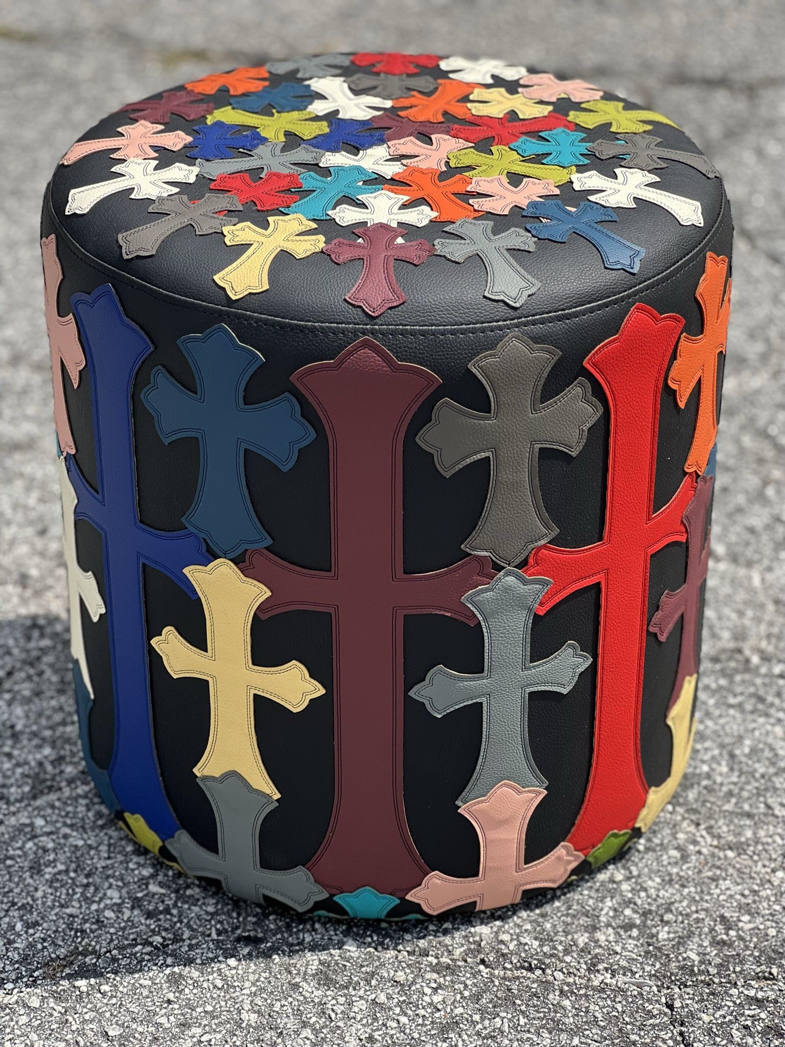 Chrome Heart Stool