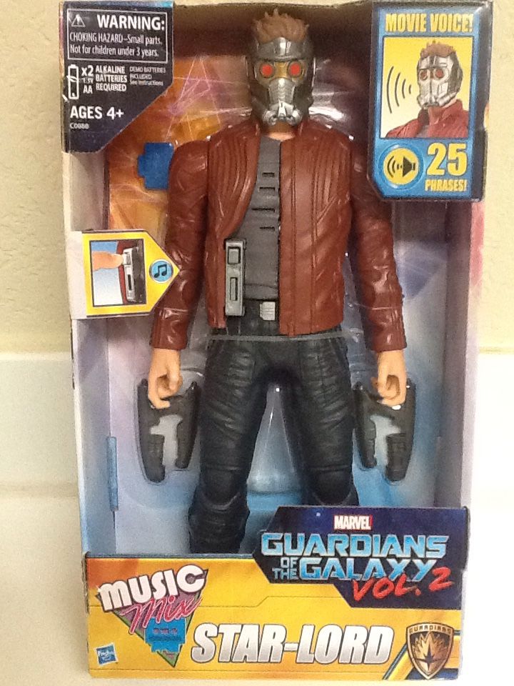 STAR-LORD 12" Talking Action Figure - Guardians of The Galaxy vol.2 - 2016 New!