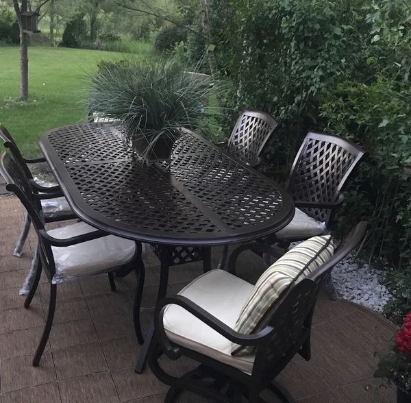8 Piece Outdoor Patio Set Model Home Staging Brand New Retail 2400 8 Piece Outdoor Patio Set Model Home Staging Brand New Retail 2400 My 845 Firm Garden In Indianapolis Offerup