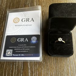 1CT Diamond Look Ring Passes Tester | Stunning Shine | Perfect Gift