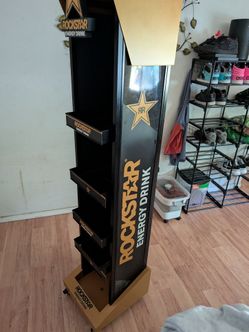 Rockstar Energy Rolling Shelve.