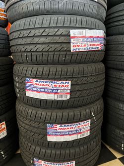 ✔️📲225/40/18 vendo set de llantas nuevas América