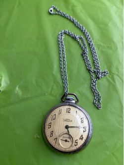 vintage E. Ingraham Companion pocket watch.