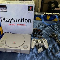 Sony Playstation 1 (SCPH-9001) Dual Shock Console  with Box