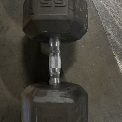 65 Pound Dumbbell 