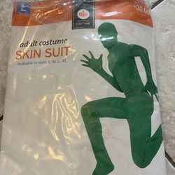 New Large Adult Skin Suit Halloween Costume