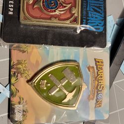 Collectible Hearthstone Pins 