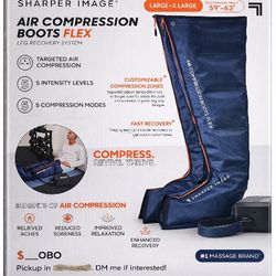 Sharper Image Flex Air Compression Boots