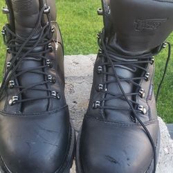 Red Wings Work Boots Size 12 Slip Resistant Steel Toe