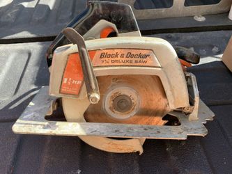 Black and Decker saw