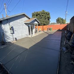 Backyard Concrete Blocks