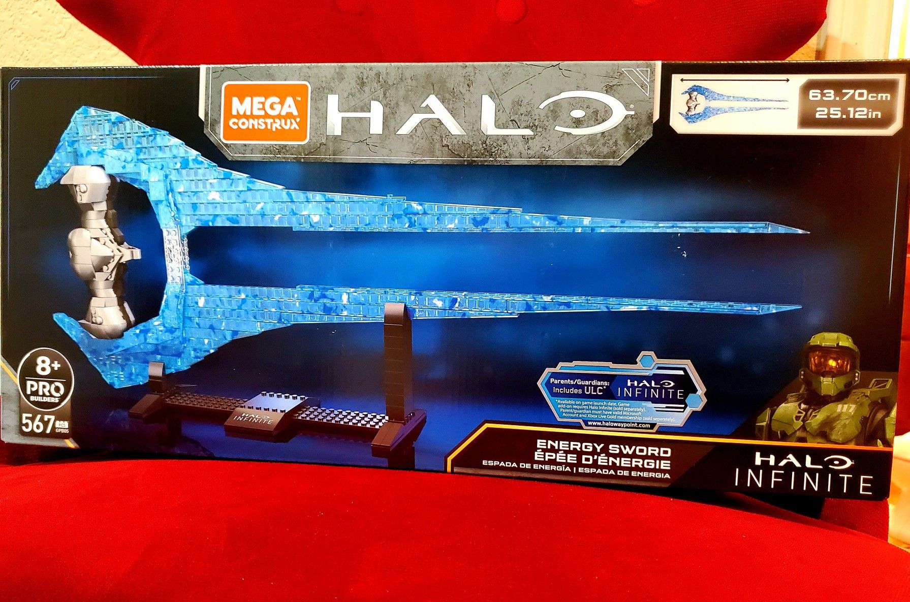 Mega Construx HALO Infinite Energy Sword Construction Set New