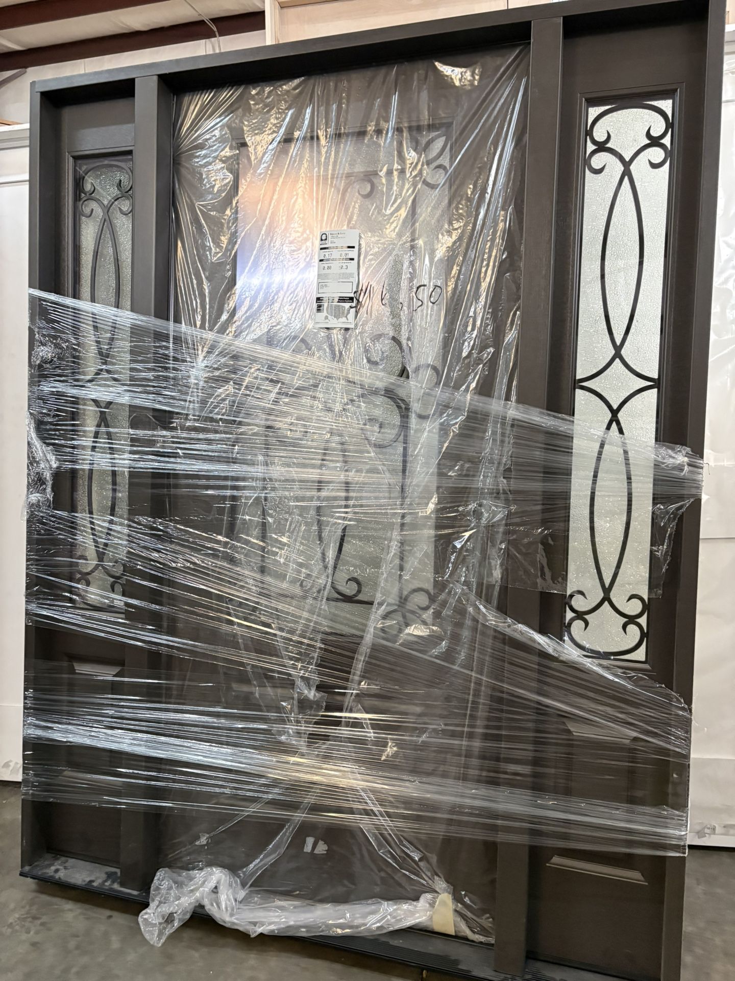 64 X 80 Inch Left Hand Inswing Exterior Door