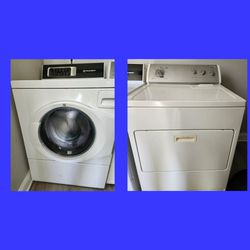 Speed Queen Washing Machine and Whirlpool Dryer