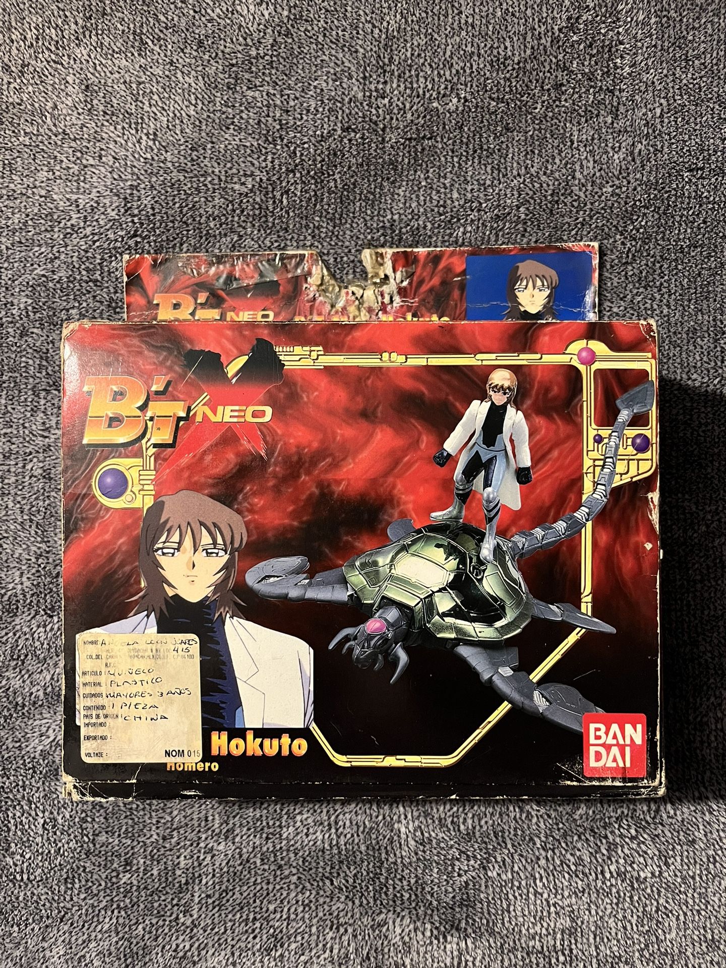 BTX B'T-X TAKARA KURUMADA MASAMI ACTION FIGURE RARE HOKUTO
