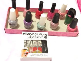 Nail polish and nail decals