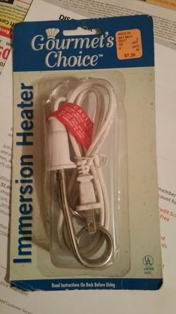 AC drink heater
