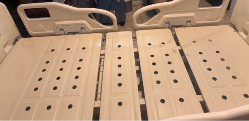 Hospital bed with brand new mattress read description