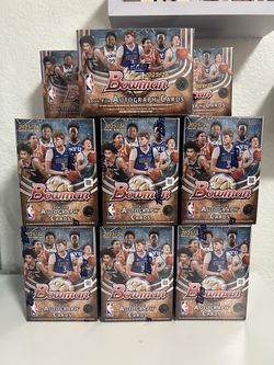 2025-26 Topps Bowman Basketball Value Blaster Box 11 Blasters Boxes - New Sealed