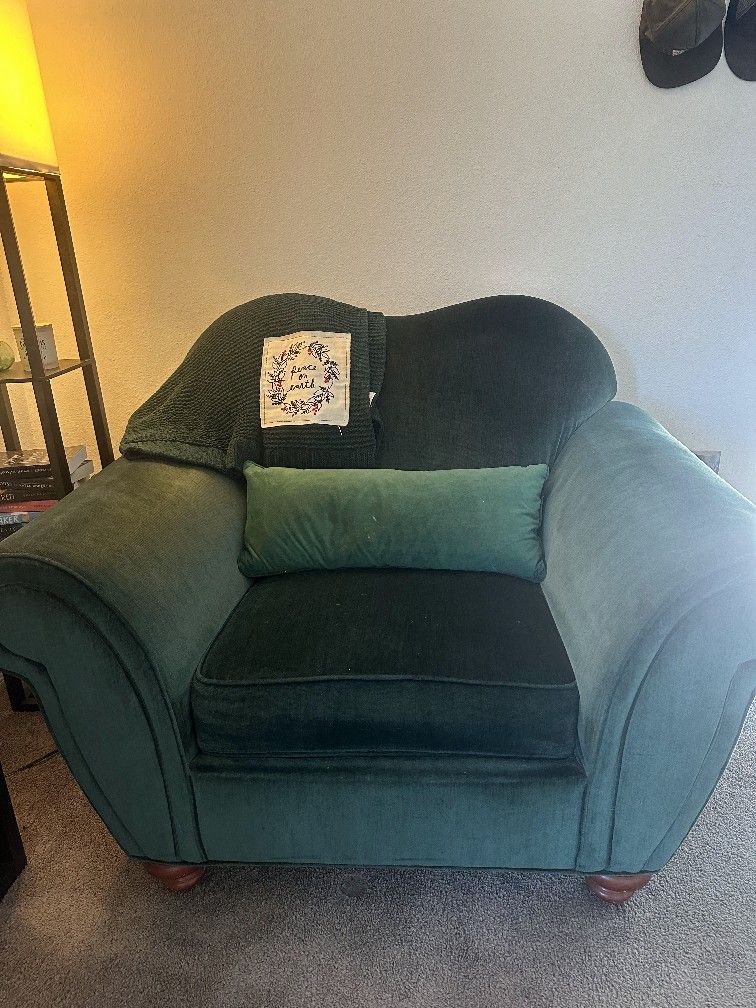 Velvet Armchair