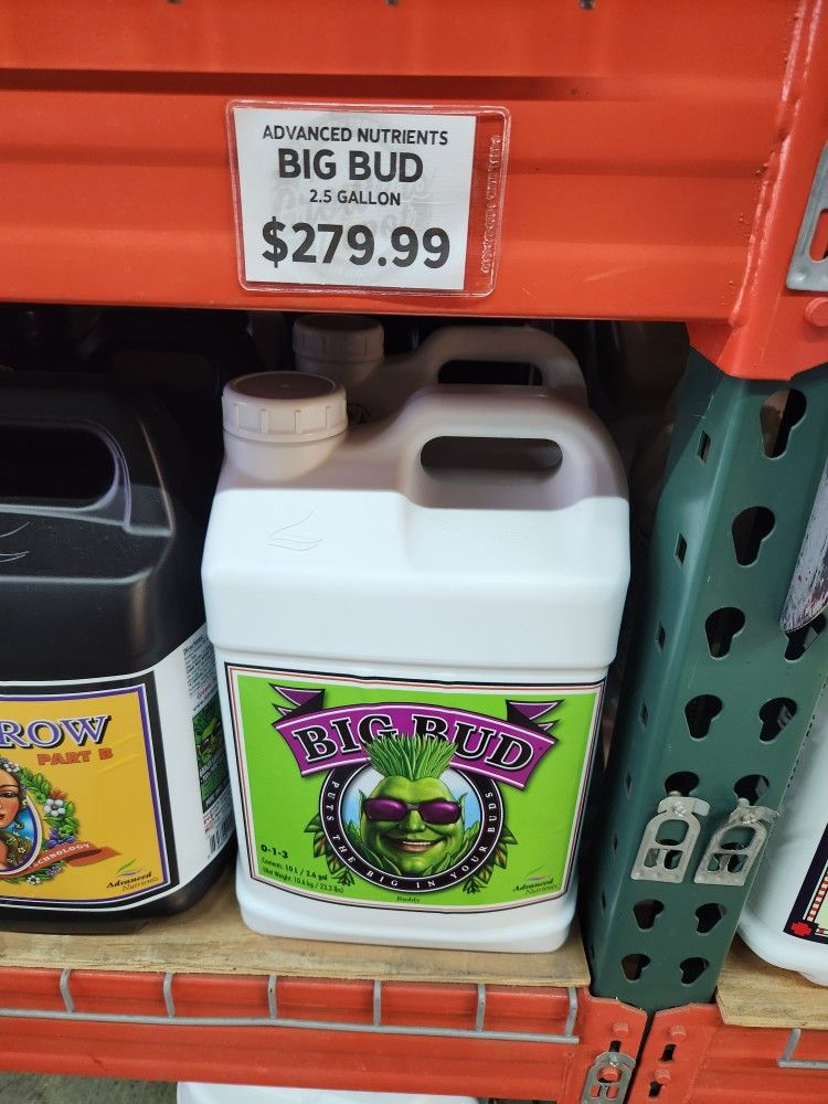 Advanced Nutrients Big Bud 2.5 Gallon