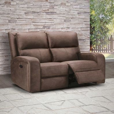 Brand New_In Sealed Box_Costco Bryce Fabric Manual Reclining Loveseat_30% Off