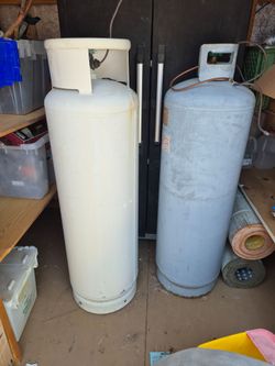 Tanks a lot. Propane tanks 100 lb