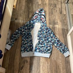 blue bape Sweater