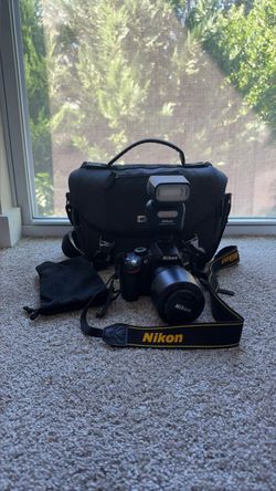 Nikon D3200 with speedlight SB-500