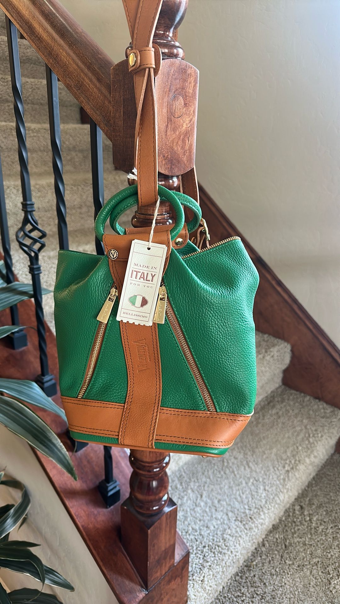 Brand new Leather Purse Backpack