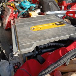 DeWalt Table Saw No Battery Or Charger 