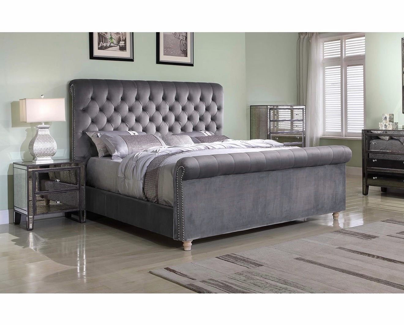 Queen bed