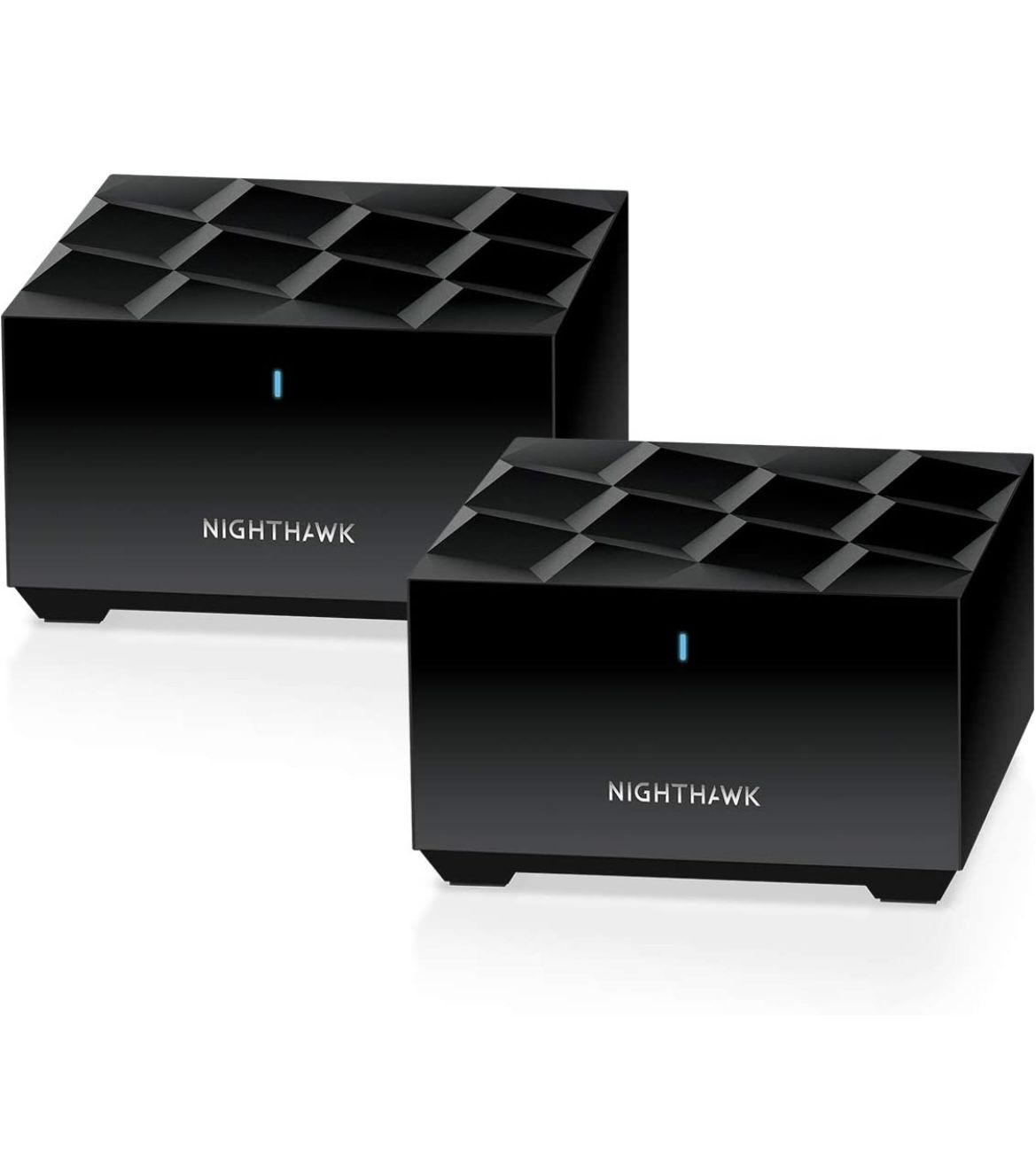 [Used] NETGEAR Nighthawk Whole Home Mesh WiFi 6 System (MK62) - AX1800 router with 1 satellite extender, coverage up to 3,000 sq. ft. and 25+ devices