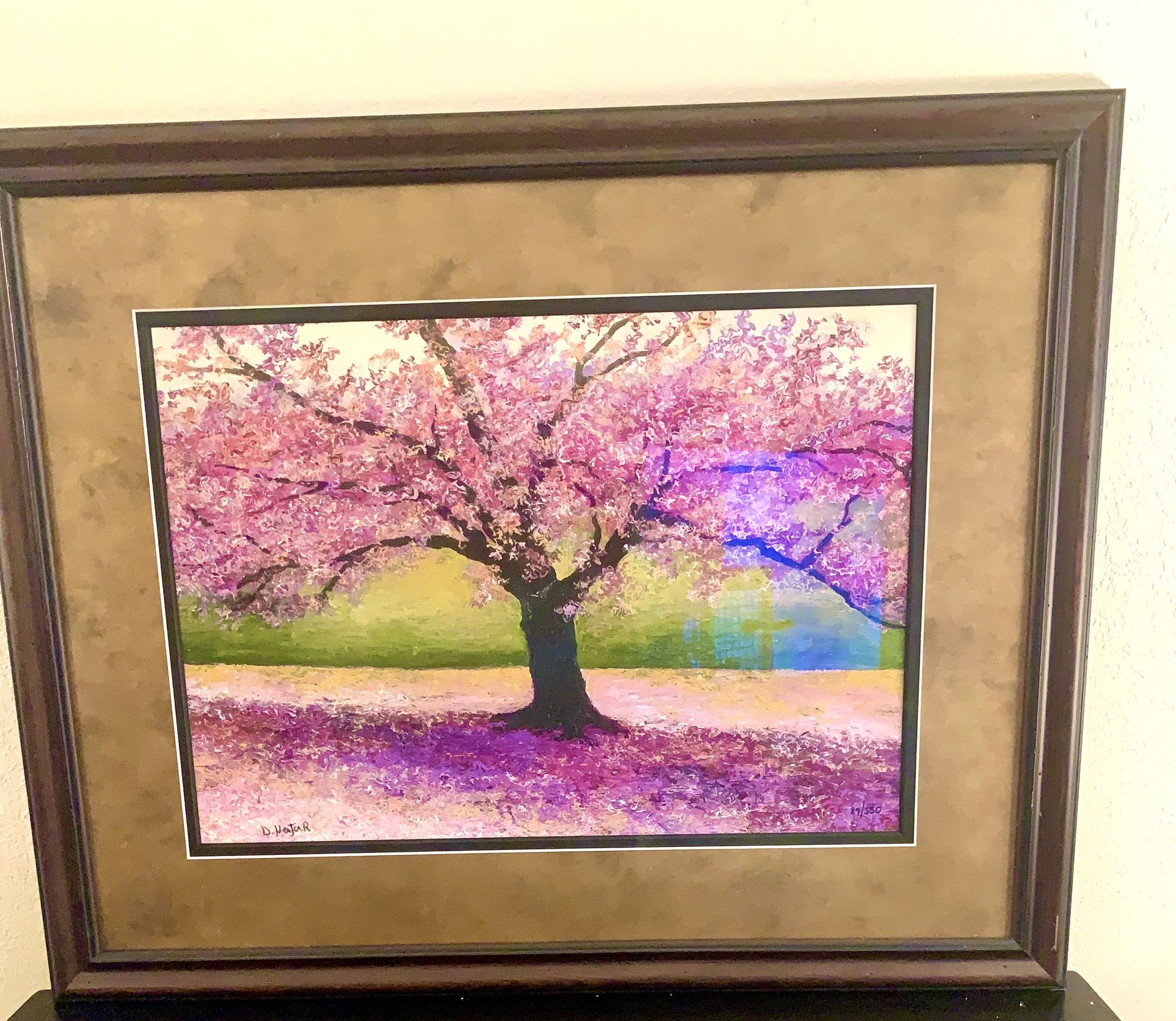 Beautiful Giclee  Print Titled “Season Illusion” By David Najar