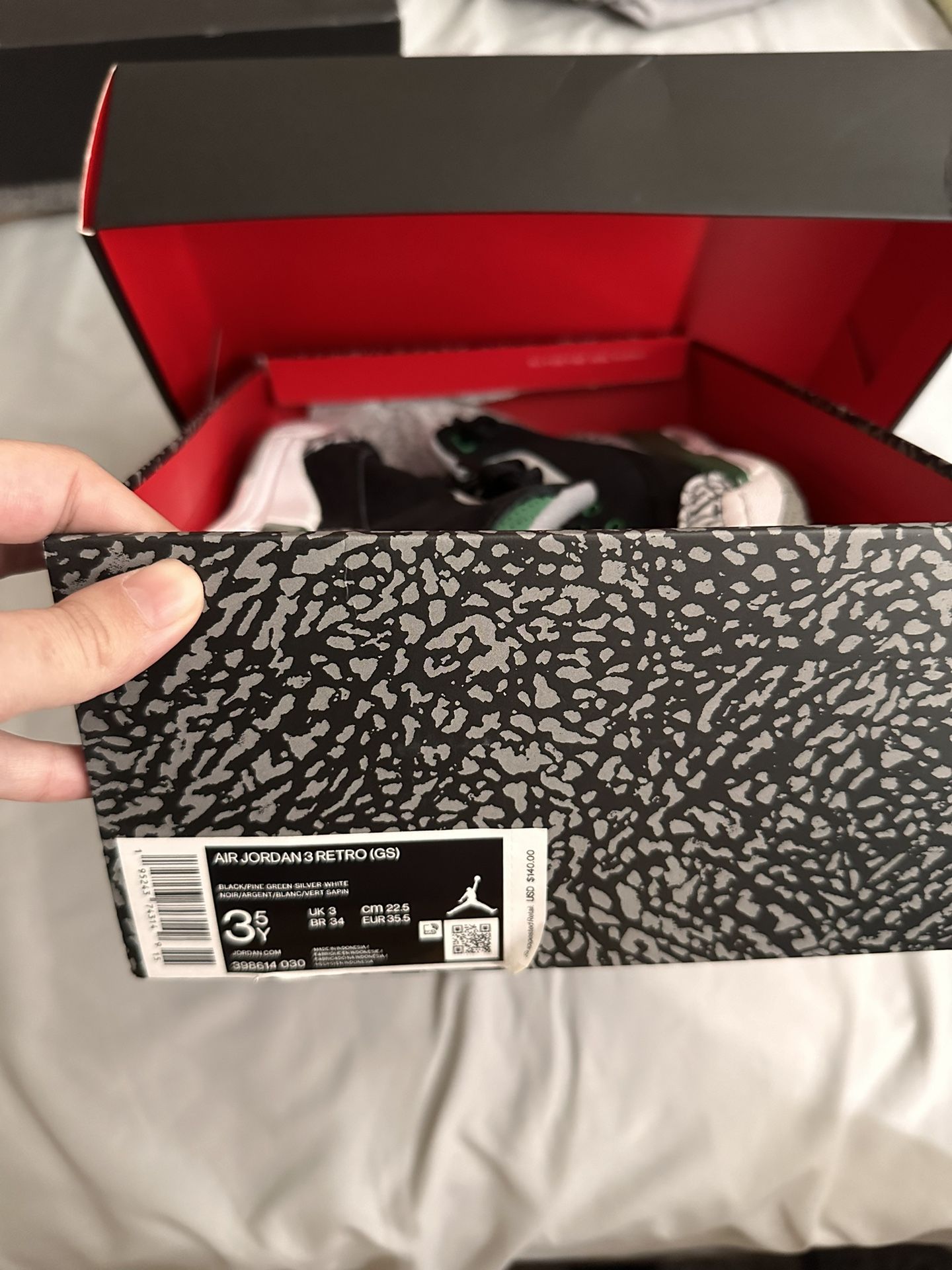 Air Jordan 3’s Pine Green