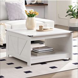 Farmhouse Coffee Table White