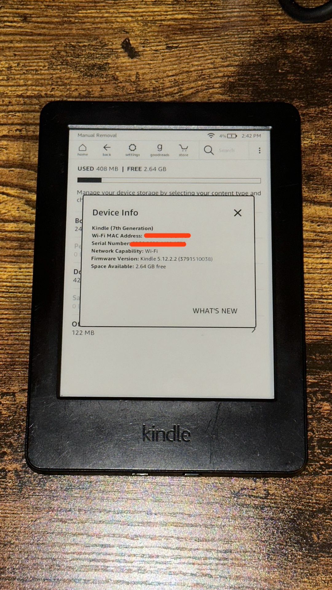 Kindle 7th generation