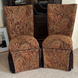 Parson’s Style Chairs - Set of Two