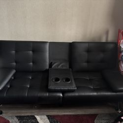 Black Couch/Bed..