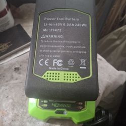Battery Charger Ryobi And Green