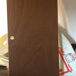 Single Unfinished Door