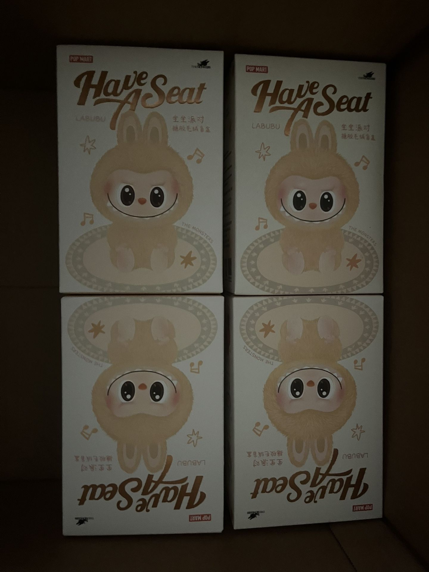 Popmart Labubu Have A Seat Blind Box