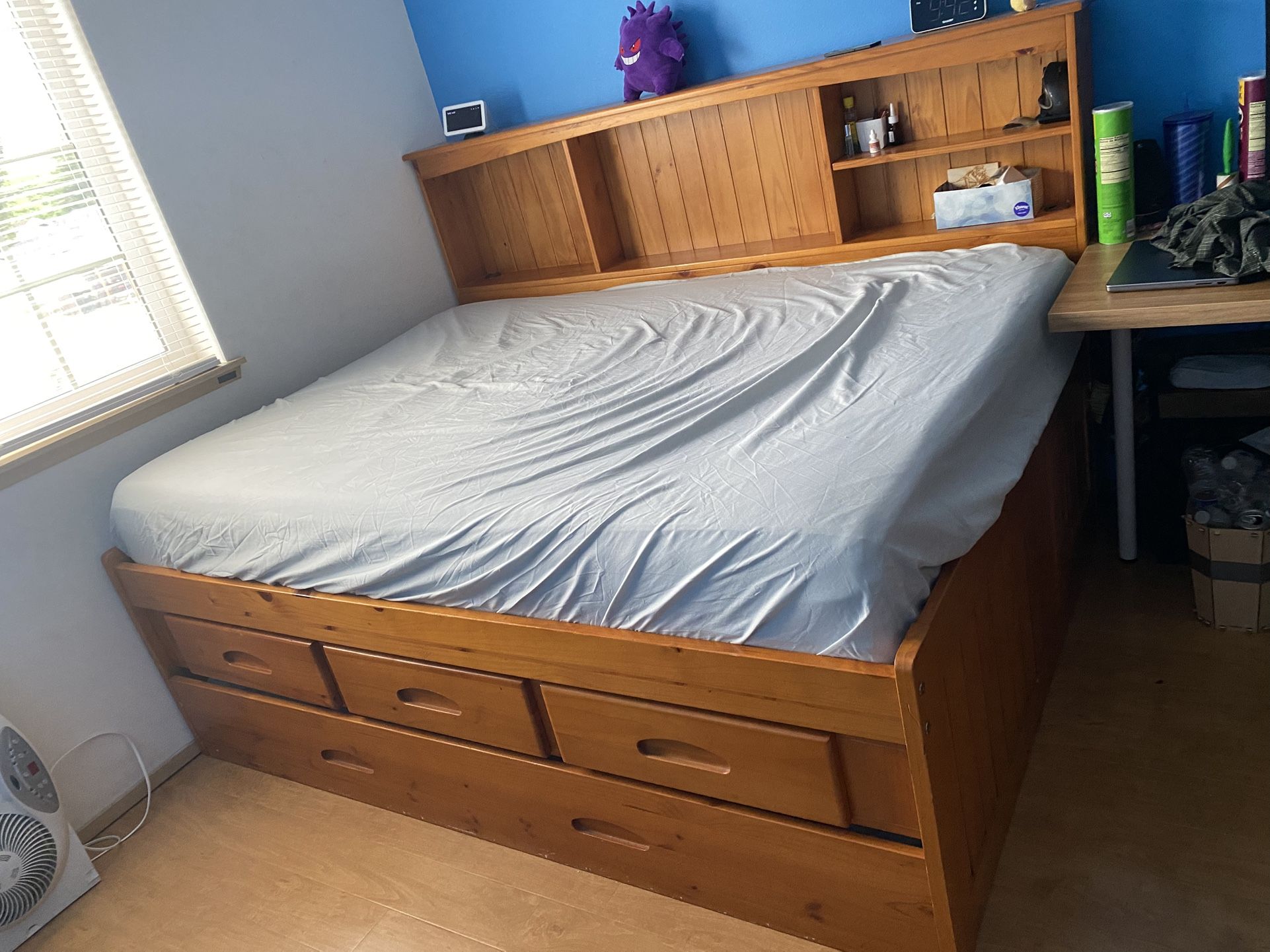 Full Size Wood Bed Frame