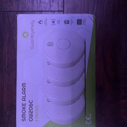 Guard Shely Smoke Alarm GW206c 4 Pack 